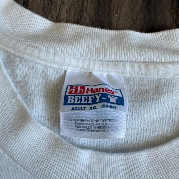 Vintage Dirty Dicks T-Shirt Men's Size XXL White Legless Wonders Bar Pigs - Picture 3 of 4